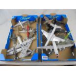 14 loose diecast aeroplanes, mostly Corgi, military and civil, to include Douglas Dakota, Hurricane,