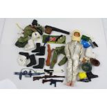 Palitoy Action Man Space Figure with eagle eyes, plus a quantity of accessories
