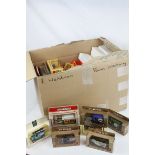 Collection of 60+ boxed diecast models, mostly Lledo Models Of Days Gone, but also to include