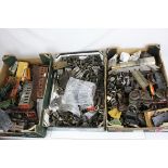 Extensive accumulation of gauge 1 and gauge O model railway spares and parts (3 boxes)