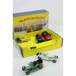Boxed Matchbox Lesney G7 Veteran & Vintage Gift Set, with five cars (missing one), diecast gd