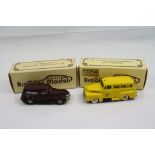 Two boxed 1/43 Brooklin Models metal models to include Hershey Ford Sedan Delivery and BRK 42X