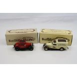 Two boxed 1/43 Brooklin Models metal models to include BRK No 16 TFC Camel and No 5 1930 Ford