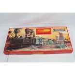 Boxed Hornby RS62 Car-A-Belle electric train set, complete and vg, with outer trade box and