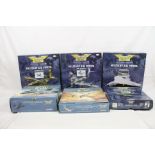 Six boxed Corgi Aviation Archive diecast models, all Military Air Power, to include 1:72 Hawker