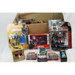 Collection of 25 carded figures to include Bashers, Fortnite, Elite Force, Transformers etc