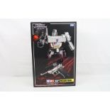 Boxed Takara Tomy Transformers Masterpiece MP5 Destron Leader MP5 Megatron, complete and vg with