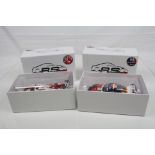 Two boxed 1/32 RS Revoslot slot cars RS0051 Repsol and RS0053 Zent, both excellent