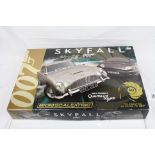 Boxed MicroScalextric James Bond Skyfall set with two slot cars