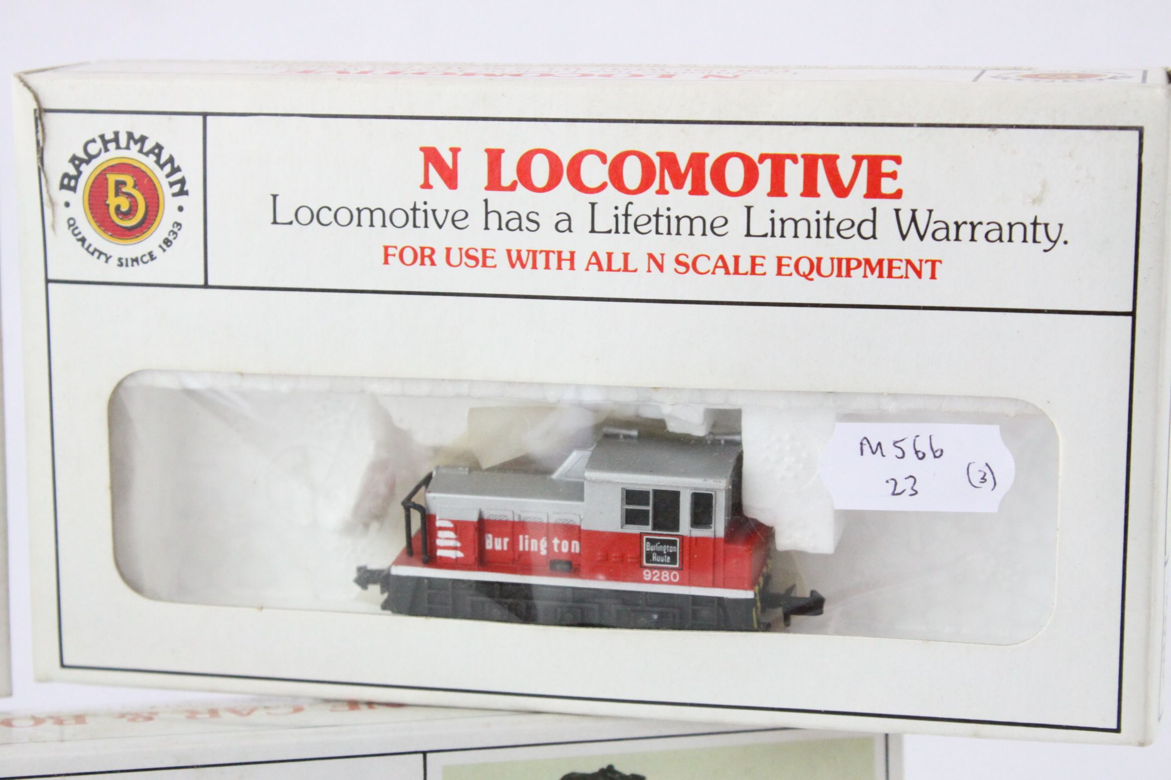 Two boxed Bachmann N gauge locomotives to include 51051 The American 4-4-0 Union Pacific and 60066 - Image 3 of 4