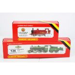 Two boxed Hornby OO gauge locomotives to include R852 BR 2-6-0 Ivatt Loco and R052 LMS 0-6-0T