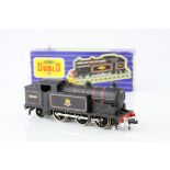 Boxed Hornby Dublo 3217 (3 rail) 0-6-2 Tank Locomotive BR appearing in vg condition