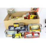 Large group of boxed diecast models, to include Matchbox, Corgi, Ertl, Lledo etc