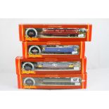 Four boxed Hornby OO gauge locomotives to include R360 BR Class 86/2 Electric Phoenix, R368 BR Class