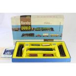 Boxed Hornby Dublo 2033 Co-Bo Diesel Electric Goods Train set, complete with paperwork, appearing