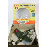 Boxed KielKraft Ready to Fly RAF Hurricane mk 20, with instructions, showing wear but in a good