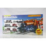 Boxed Hornby OO gauge R691 Midland Belle electric train set with LMS 0-4-0 locomotive, rolling