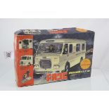 Boxed Triang Frog 1/16 scale Motorized The Dennis AV Ambulance model kit, unchecked but appears