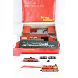 Boxed Triang OO gauge R23 Operating Mail Coach Set (damage to box) and a boxed Hornby R739 Operating