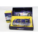 Three boxed ltd edn Scalextric Sport slot cars to include C2523A Dodge Viper Competition Coupe No 82