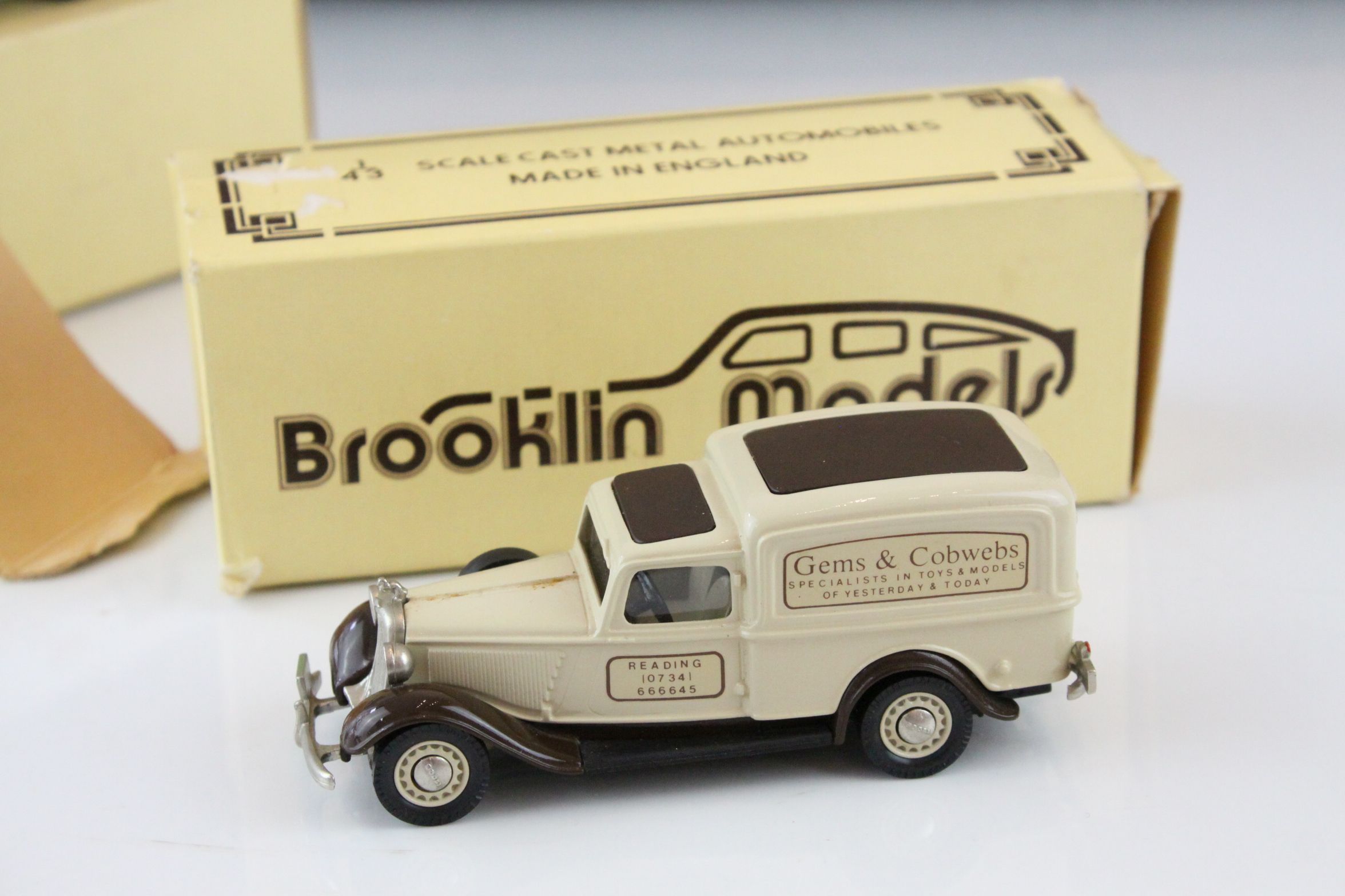 Four boxed 1/43 Brooklin Models metal models to include NO 9 1940 Ford Sedan Delivery, 13a 1957 Ford - Image 9 of 16