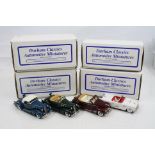 Four boxed ltd edn 1:43 Durham Classics Miniatures metal models to include DC-10E '41 Chev (top