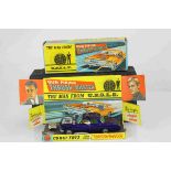 Boxed Corgi 497 The Man From UNCLE Thrushbuster diecast model, diecast vg, with Waverly ring,