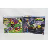 Teenage Mutant Ninja Turtles - Two boxed Playmates Bandai TMNT vehicles to include Wacky Action
