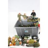 Large collection of original Palitoy Action Man figures and accessories to include 10 x figures,