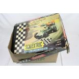 Triang Scalextric to include boxed GP32 with 2 x slot cars, lap counter, various track etc