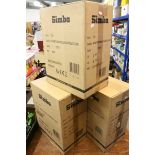 Ex shop stock - Three trade boxes containing 2 x Simba Majorette Star Wars Lightsaber Duel at Geono,