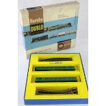 Boxed Hornby Dublo 2050 Surburban Electric Train Set, complete and appearing vg