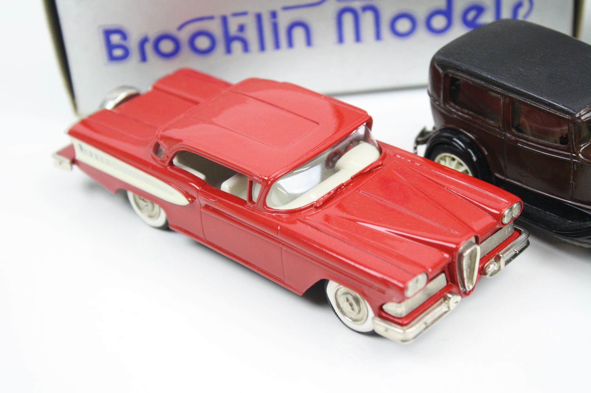 Three boxed 1/43 Brooklin Models metal models to include BRK 22X 1958 Edsel Citation Brooklin - Image 5 of 7