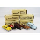 Five boxed Brooklin Models 1/43 metal models, all incorrectly boxed, to include BRK48 1952 Ford