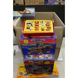 Collection of Galoob Micro Machines to include 5 x boxed sets (Super City, Air Transporter C7