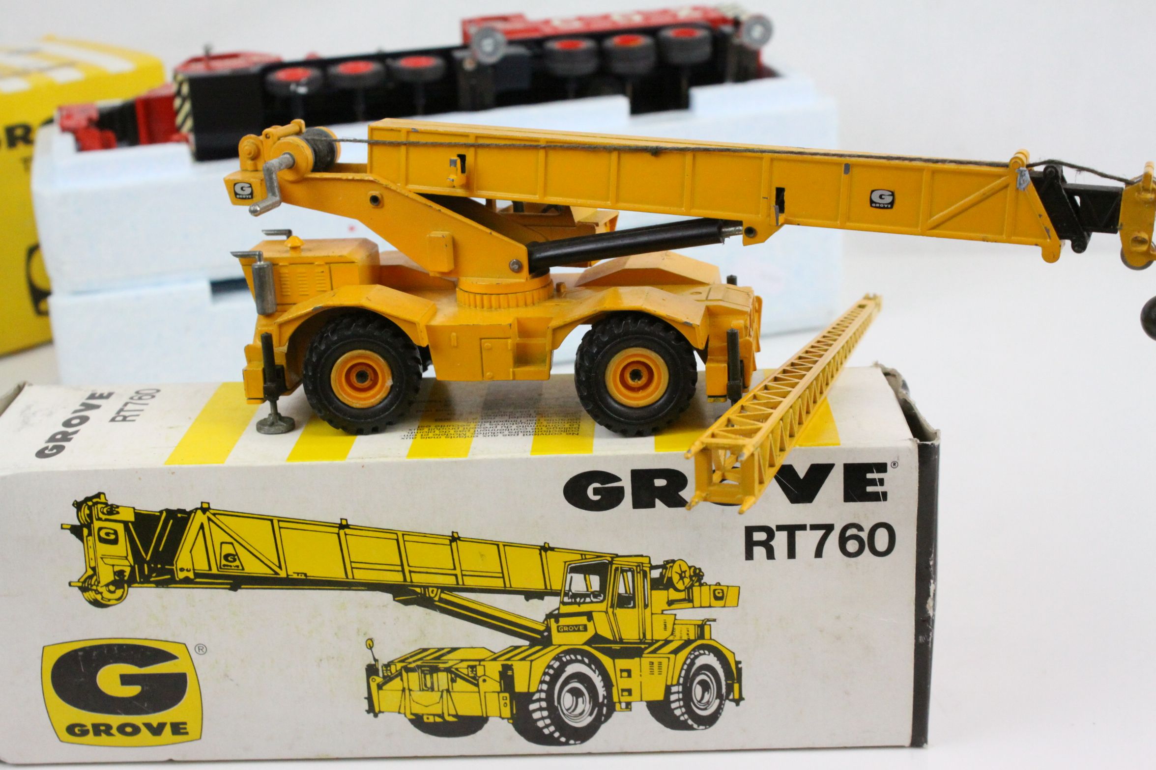 Four boxed NZG Grove diecast construction models to include 152 TM1500, 149 RT760, 149 RT75S and 178 - Image 12 of 15