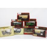 Seven boxed Matchbox models of Yesteryear diecast models, all code variants