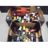 Approx 75 loose diecast Matchbox Models Of Yesterday, mostly commercial vehicles, together with an