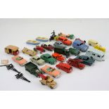 Over 20 1960s Matchbox Lesney 75 Series diecast models, various levels of play wear