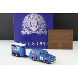 Boxed Brooklin Models 1:43 Royal Canadian Mounted Police CTCS 1994 metal model set, excellent with a