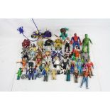 8 x Kenner The Real Ghostbusters, 4 x Biker Mice From Mars, The Terminator, Captains Planet, 6 x