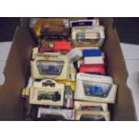 Collection of 40+ diecast models, mostly boxed, to include Matchbox Models O Yesteryear, Corgi,