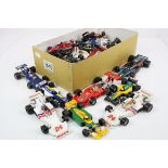 Collection of diecast Formula 1 racing car models, mainly Corgi examples circa 1970s onwards in gd
