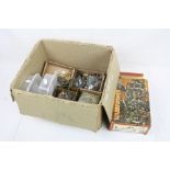 Quantity of Hinchcliff war gaming figures plus a boxed Games Workshop Warhammer Orc Warriors