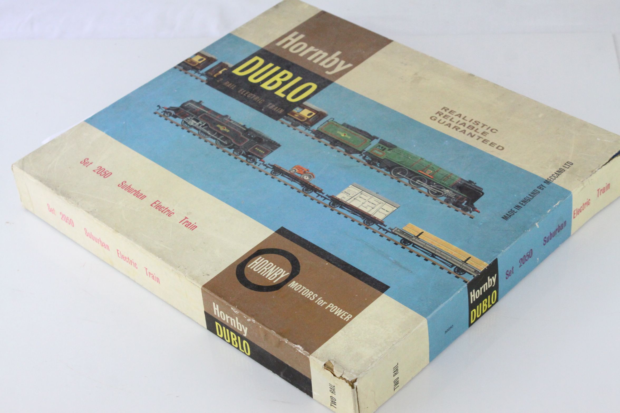 Boxed Hornby Dublo 2050 Surburban Electric Train Set, complete with paperwork, vg - Image 8 of 8