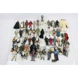 Star Wars - Approximately 55 figures from the early 1980s onwards to include an original Hoth Wampa,