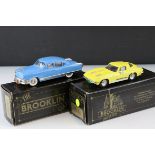 Two boxed 1:43 Brooklin Models white metal models to include BRK 21 1963 Chevrolet Corvette Stingray