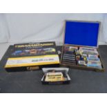 Collection of N gauge model railway to include 19 x items of rolling stock (5 boxed cased), Grafar
