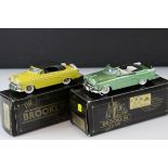 Two boxed 1:43 Brooklin Models white metal models to include BRK30 1954 Dodge Royal 500