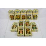 11 Boxed [anosh Place Cabbage Patch Kids Poseable Figures, all variants, unopened